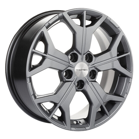 Диск Khomen 1715 17x7 5x112 ET40 DIA57.10 GRAY Диск Khomen 1715 17x7 5x112 ET40 DIA57.10 GRAY