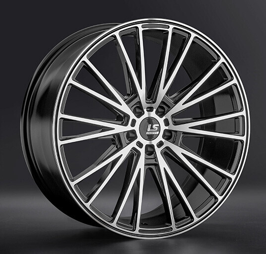 Диск Ls Wheels Flowforming Rc60 21x10.50 5x112 ET40 DIA66.60 BKF Диск Ls Wheels Flowforming Rc60 21x10.50 5x112 ET40 DIA66.60 BKF