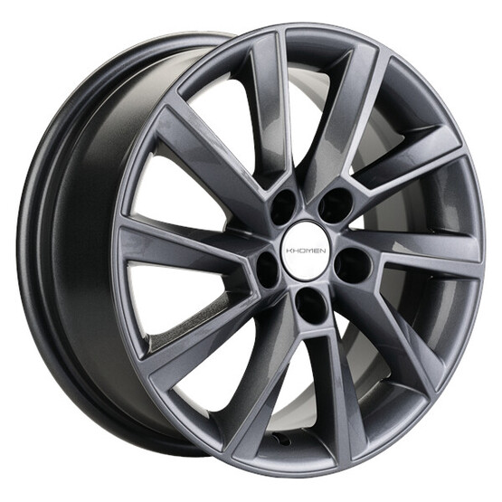 Диск Khomen 1507 15x6 5x100 ET38 DIA57.10 GRAY Диск Khomen 1507 15x6 5x100 ET38 DIA57.10 GRAY