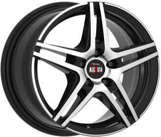 Диск Alcasta M54 15x6 5x100 ET38 DIA57.10 BKF