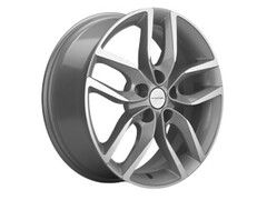 Диск Khomen 1708 17x6.50 5x108 ET43 DIA65.10 F-SILVER-FP