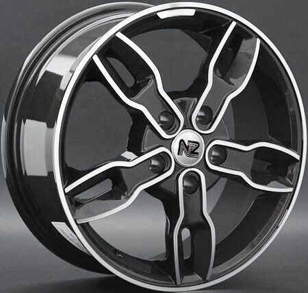 Диск Nz Sh603 16x6.50 5x114.30 ET50 DIA66.10 BKF Диск Nz Sh603 16x6.50 5x114.30 ET50 DIA66.10 BKF