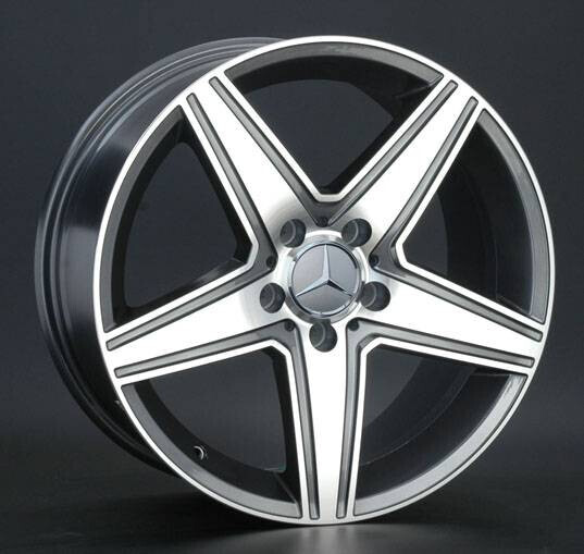 Диск Replica La Mr72 17x8 5x112 ET43 DIA66.60 GMF Диск Replica La Mr72 17x8 5x112 ET43 DIA66.60 GMF