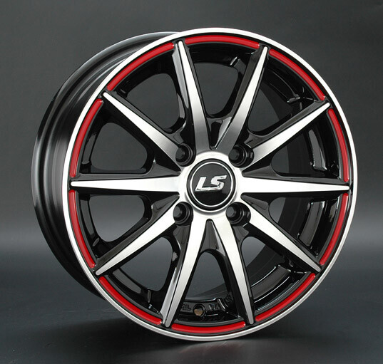 Диск Ls Wheels Ls221 15x6.50 4x100 ET40 DIA73.10 BKFRL