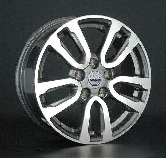 Диск Replica La Ns123 16x6.50 5x114.30 ET40 DIA66.10 GMF Диск Replica La Ns123 16x6.50 5x114.30 ET40 DIA66.10 GMF