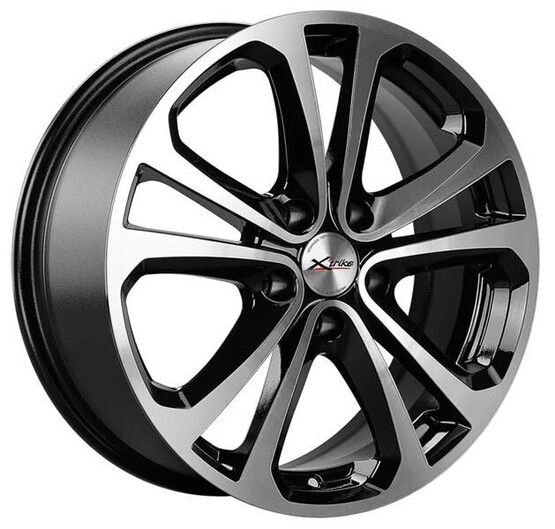 Диск X'trike X-113 17x7 5x100 ET45 DIA67.10 BKF Диск X'trike X-113 17x7 5x100 ET45 DIA67.10 BKF