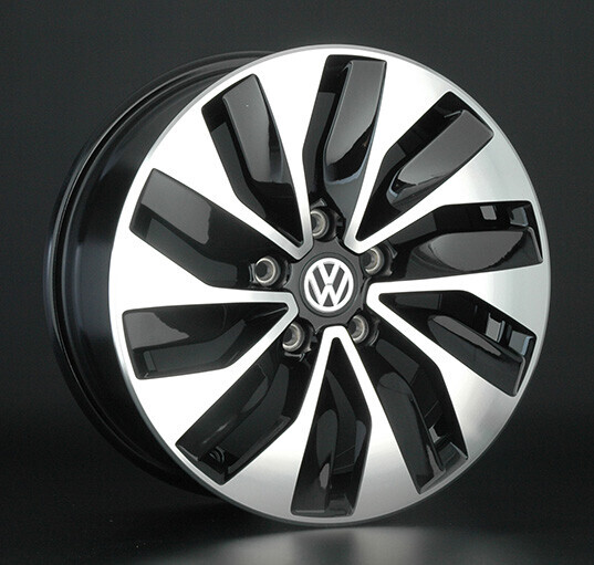 Диск Replica La Vv156 16x6.50 5x112 ET46 DIA57.10 BKF Диск Replica La Vv156 16x6.50 5x112 ET46 DIA57.10 BKF