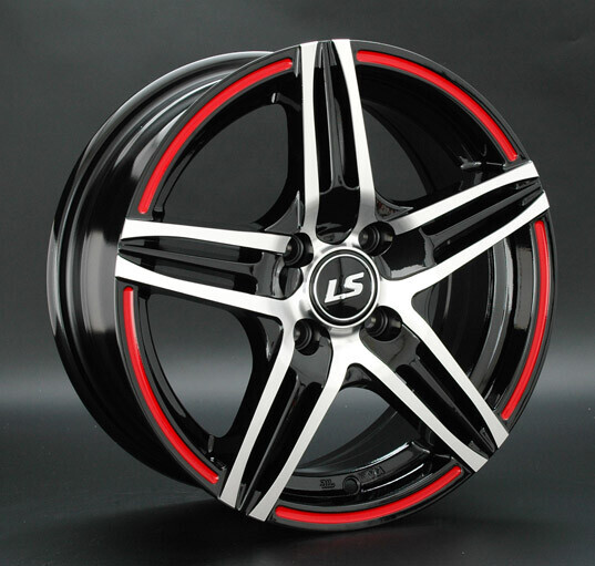 Диск Ls Wheels Ls189 16x7 5x114.30 ET40 DIA73.10 BKFRL