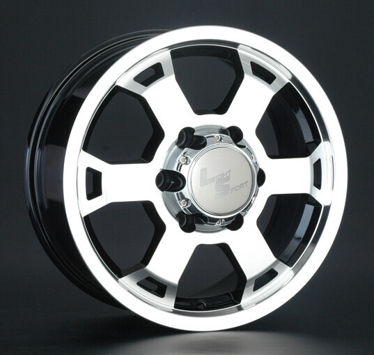 Диск Ls Wheels Ls326 16x7 6x139.70 ET38 DIA67.10 BKF Диск Ls Wheels Ls326 16x7 6x139.70 ET38 DIA67.10 BKF