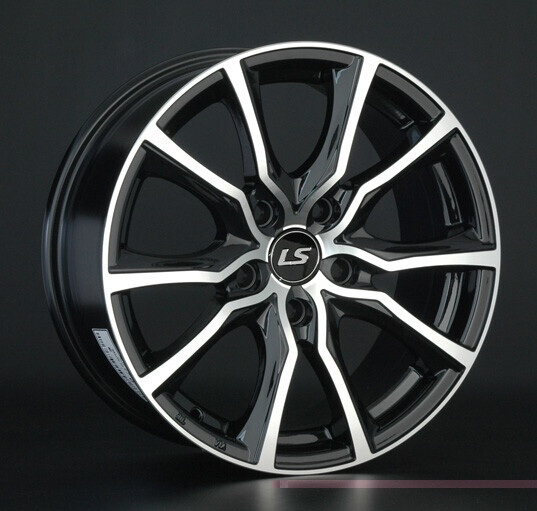 Диск Ls Wheels Ls392 16x7 5x114.30 ET40 DIA73.10 BKF Диск Ls Wheels Ls392 16x7 5x114.30 ET40 DIA73.10 BKF