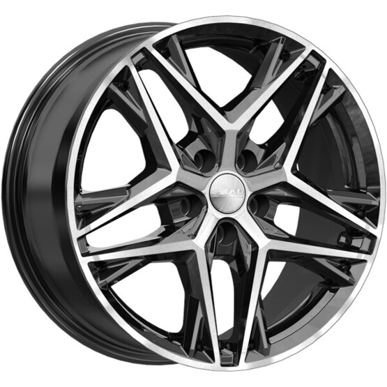 Диск Скад Челси 18x8 5x114.30 ET44 DIA63.35 АЛМАЗ ГРАФИТ