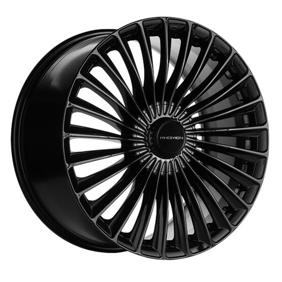 Диск Khomen 2008 20x8.50 5x112 ET38 DIA66.60 BLACK Диск Khomen 2008 20x8.50 5x112 ET38 DIA66.60 BLACK