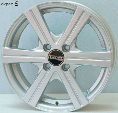 Диск Tech Line 544 15x6 5x114 ET38 DIA67 BL Диск Tech Line 544 15x6 5x114 ET38 DIA67 BL