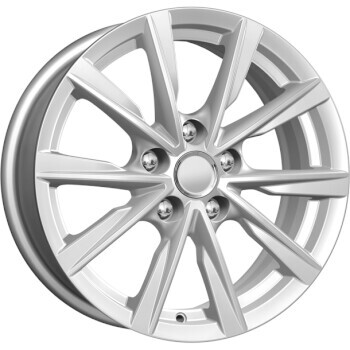 Диск K&K Кс682 (Zv Actyon) 16x6.50 5x112 ET39.50 DIA66.60 СИЛЬВЕР