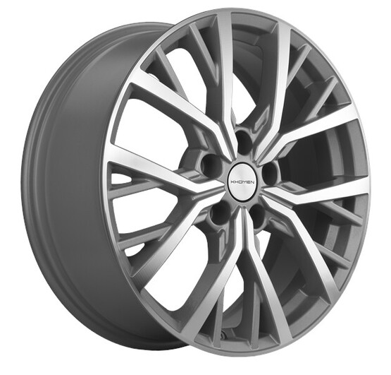 Диск Khomen 1806 18x7 5x114.30 ET37 DIA66.60 F-SILVER-FP Диск Khomen 1806 18x7 5x114.30 ET37 DIA66.60 F-SILVER-FP
