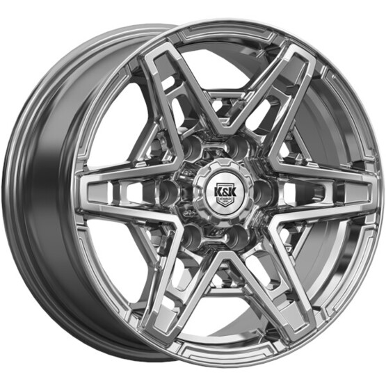 Диск K&K Блэкберн 17x8 6x139.70 ET25 DIA106.10 ДАРК ПЛАТИНУМ