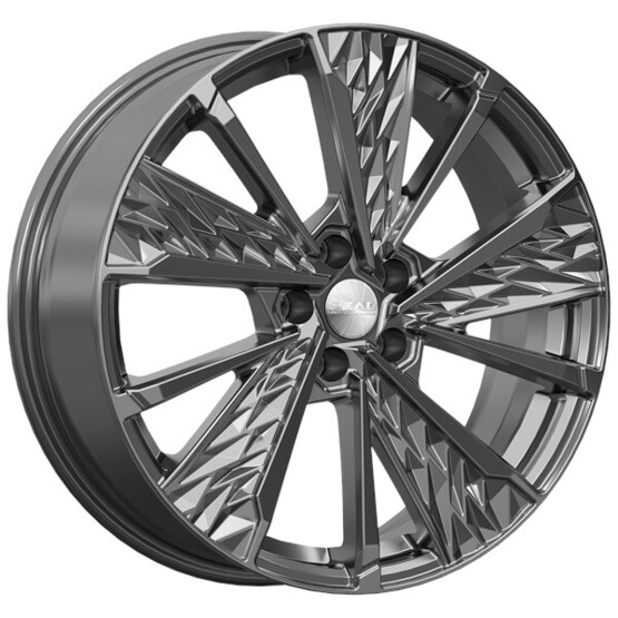 Диск Скад Легато 19x7 5x108 ET23 DIA60.10 ГРАФИТ