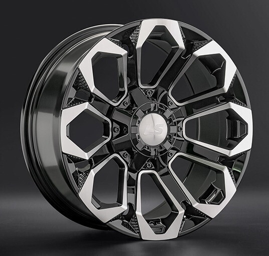 Диск Ls Wheels Ls1366 17x9 6x139 ET20 DIA106 BKF